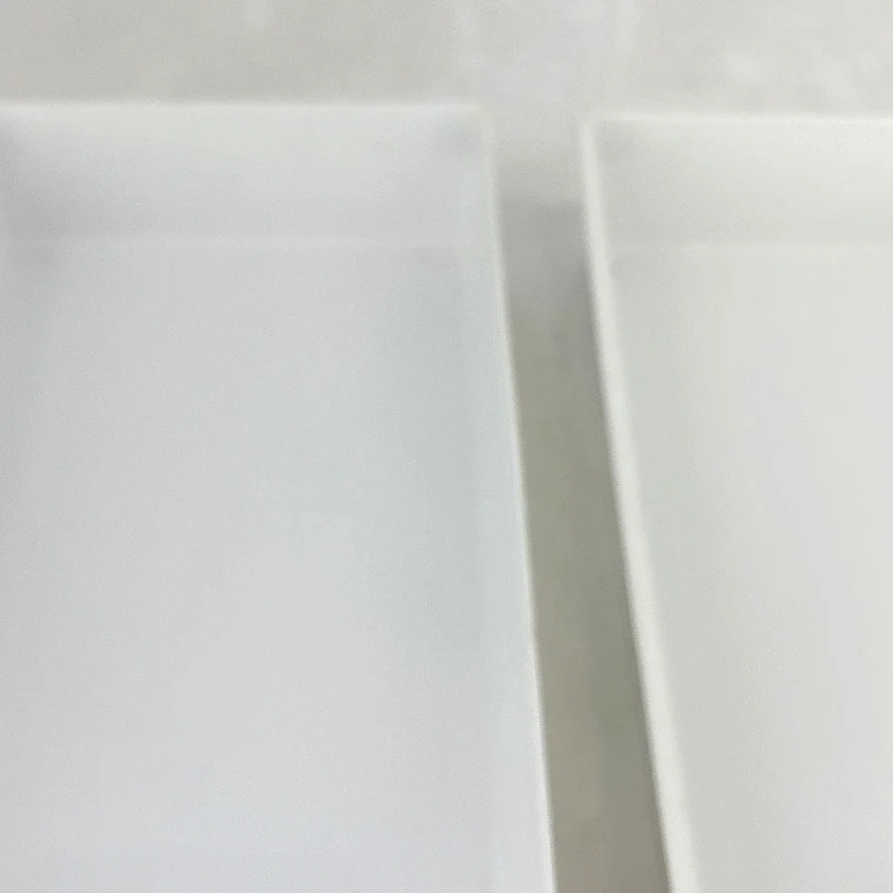 Rubbermaid Vintage Drawer Organizer - 15 x 6 x 2 White # 2918 Lot Of 2